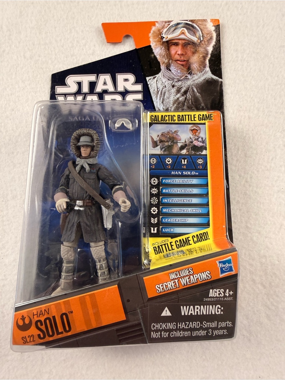 Hasbro Star Wars Han Solo Action Figure - Black/Gray Outfit